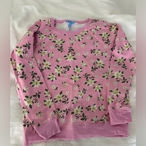 Draper James Natalie sweatshirt crewneck in Magnolia.